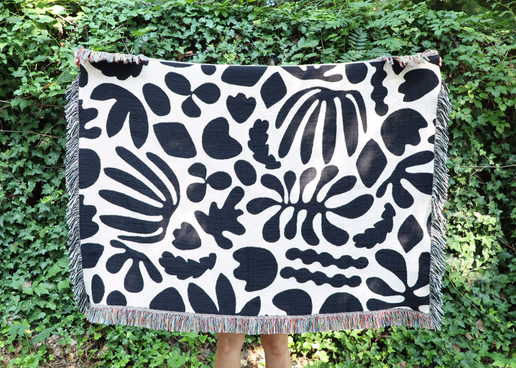 Muse Woven Blanket by Kate Zaremba